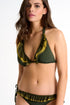 Shan Mia Mesh triangle bikini top
